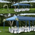 thumbnail image 2 of Ktaxon 10'X30' Pop up Wedding Party Tent Foldable Gazebo No Sidewalls Canopy Blue, 2 of 8