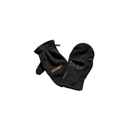 UPC 094733520232 product image for HotHands Heated Fleece Mittens  Black  Large/X-Large | upcitemdb.com