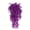 Purple, variant on 2pcs Artificial Plants Hanging Decor, Faux Leaf Vines Garland, Waterproof Fake Ivy for Wall Shelf Patio Indoor Outdoor Decor