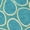 Teal, variant on Addison Rugs Chantille Indoor/Outdoor Transitional Circles Aloe Washable Rectangle Rug, 10' x 14'