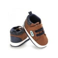 thumbnail image 4 of Infant Baby Shoes Slip-on Soft Sole Leather Moccasins Pre-Walkers, 4 of 9