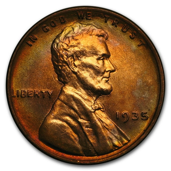 1935 Lincoln Cent BU (Red)