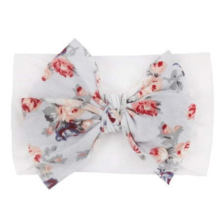 

Toddler Baby Boys Girls Bowknot Stretch Hairband Headwear Headband