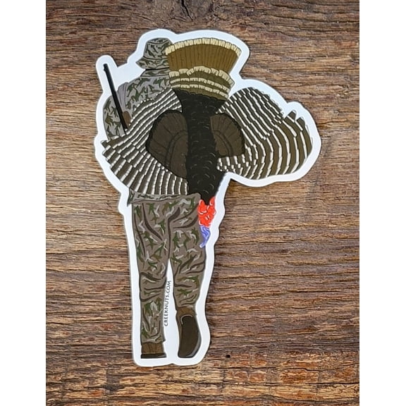 Turkey Hunter Sticker Decal