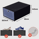 thumbnail image 5 of Zapatera Cajas Transparentes Plástico Organizador De Zapatos negro, 5 of 7