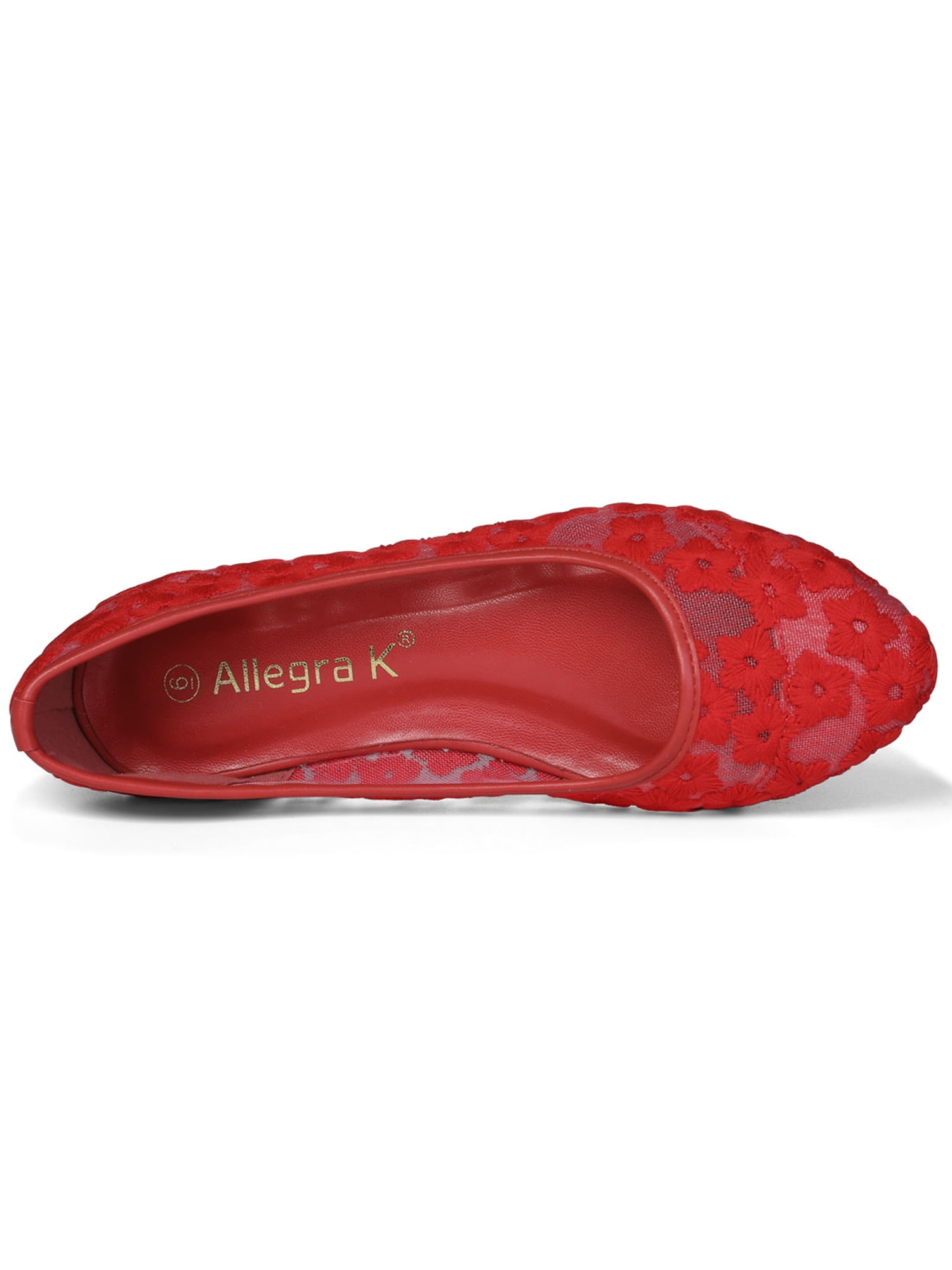 red flat shoes canada