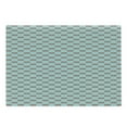 thumbnail image 1 of Plaid Cutting Board, 2 Colored Pattern with Little Checks and Diagonal Lines Retro Modern, Decorative Tempered Glass Cutting and Serving Board, Large Size, Dark Brown Seafoam White, by Ambesonne, 1 of 1