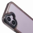 thumbnail image 5 of For iPhone 16 Plus Clear Phone Case PC+TPU Hybrid Back Cover - Transparent Purple, 5 of 5