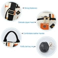 thumbnail image 5 of FORMRS Women's Travel Backpack Purse Anti-Theft Hidden Pockets Casual Shoulder Bag, Minimalist Geometric Pattern, 5 of 7