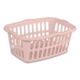 thumbnail image 1 of Sterilite 53 L Rectangular Laundry Basket Pink, 1 of 2