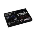 thumbnail image 1 of Organizador de gafas de sol Frebeauty con 8 ranuras, color negro aterciopelado, 1 of 6