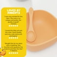 thumbnail image 2 of Baby Feeding Set by Muqee Peeko in Baby Apricot Color with Baby Tray, Baby Bowl and Spoon (3 Piece Set), 2 of 11