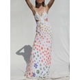 thumbnail image 3 of Biezeib Women Slip Sleeveless Dress Summer Floral Print Tie Backless Party Dress for Vacation Cocktail Beach Streetwear, 3 of 6