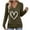 Army Green, variant on DDAPJ pyju V Neck T Shirts for Women Double Heart Graphic Long Sleeve Shirt Valentine's Day Tees Couple Gifts Tops Coffee XXL