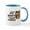 White/Blue Inside, variant on CafePress - Morning Coffee Owl Mugs - 11 oz Ceramic Mug - Novelty Coffee Tea Cup