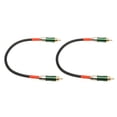 thumbnail image 4 of Cable profesional macho a macho fácil de identificar al cable de sonido para amplificador para DVD para sistema de sonido estéreo doméstico, 4 of 8