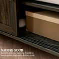 thumbnail image 6 of BELLEZE Shoe Rack for Entryway, Free Standing Storage Cabinet w/Sliding Door for Living Room and Bathroom - Dana(Brown), 6 of 7