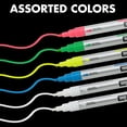 thumbnail image 5 of Quartet Premium Glass Board Dry-Erase Markers, Fine Tip, White and Neon Colors, 6 Pack, 5 of 7