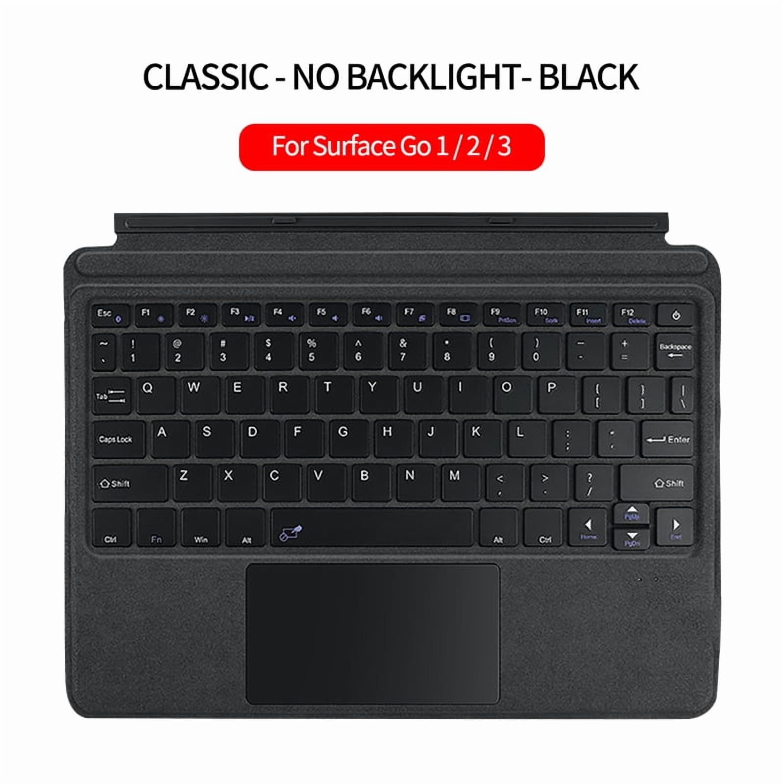 Backlight Bluetooth Keyboard For Microsoft Surface Pro 3 4 5 6 7 8 9 Pro X Go 1 2 3 Keyboard Backlit Trackpad Wireless