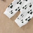 thumbnail image 5 of Baby Boy Girl My First Christmas Outfit Cane Candy Romper Long Sleeve Zipper Jumpsuit Newborn Fall Winter Holiday One Piece Clothes, 5 of 8