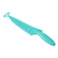 thumbnail image 3 of Mainstays 8 inch Blade Color Chef Kitchen Knife - Teal Stainless Steel Soft Grip, 3 of 6