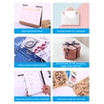 thumbnail image 4 of Reinforcement Labels, 4 Rolls Hole Punched Pages Reinforcement Labels PVC Practical Flexible Sticker  for Photo Albums, 4 of 7