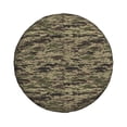 thumbnail image 4 of Spare Tire Cover, Camo Green Wheel Cover Tire Covers For Trailers Car Truck Camper Universal Tire Covering Fits Diameter14"-17", 4 of 4