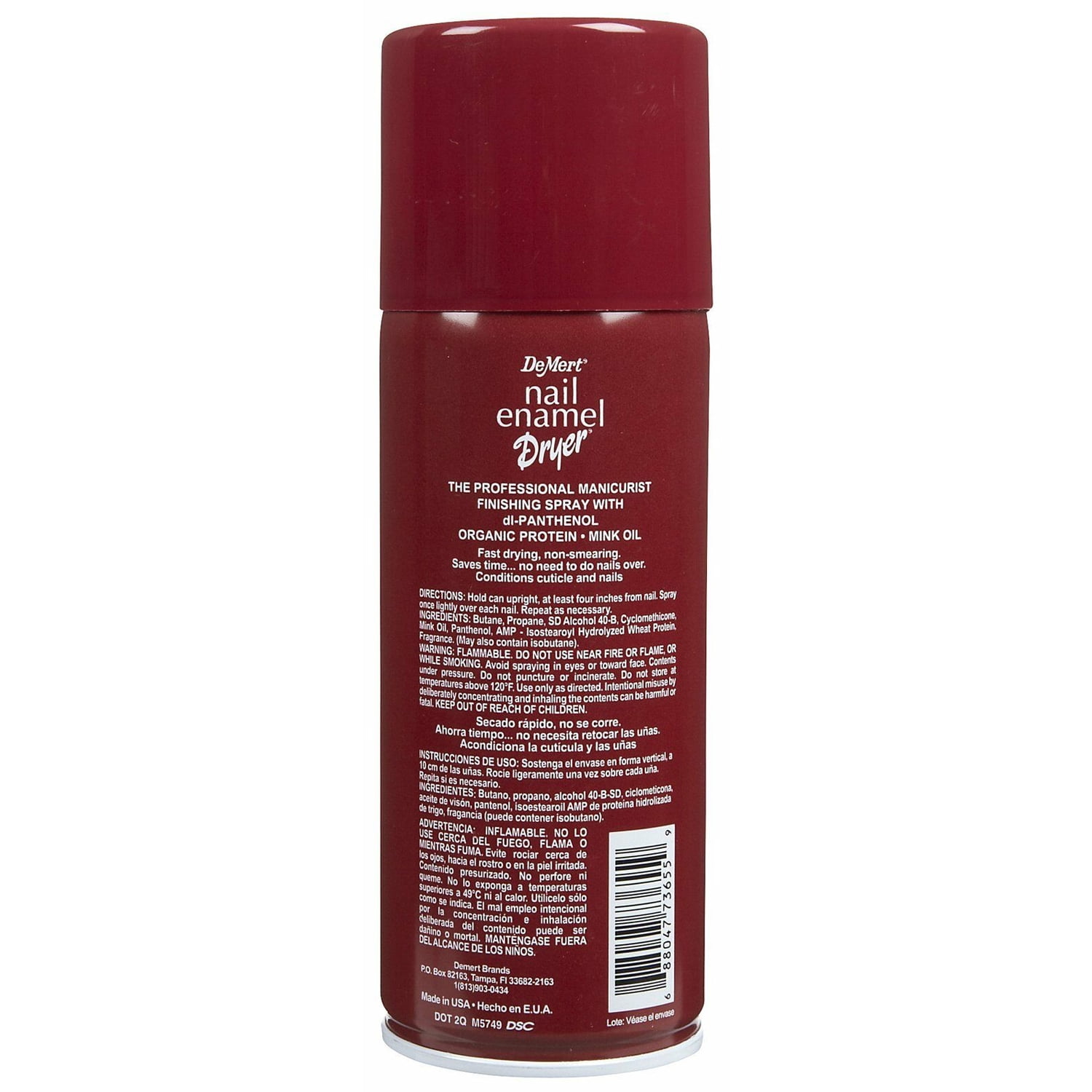 Buy Delia Nail Enamel Dryer Spray 50 ml - Nusnus