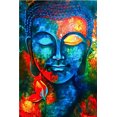 thumbnail image 1 of Pintura Diamantes ZInker 30cm X 40cm HD Buda Colores, 1 of 4