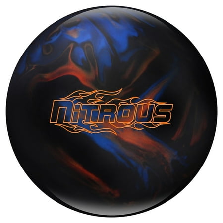 Nitrous Bowling Ball- Black/Blue/Bronze- 16lbs (Best Bowling Ball Under 100)
