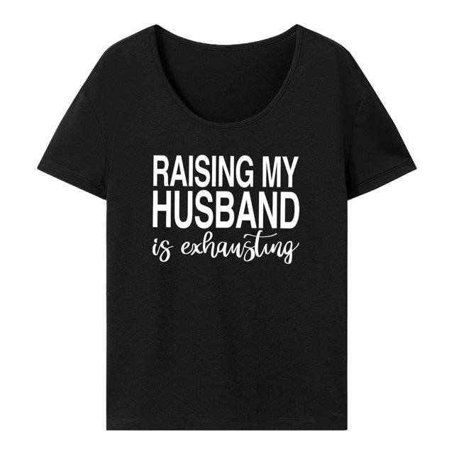 Camiseta para mujer Verano Tops Ropa Clásica Elegante Simple Cuello Redondo Camisa para L