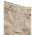 thumbnail image 2 of Beverly Hills Polo Club Girls Uniform Shorts - Stretchy Twill Bermuda Uniform Shorts for Girls, 4-16, 2 of 7