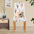 thumbnail image 4 of Yayeee 2 Pack Dining Chair Covers Stretch Parson Chairs Slipcovers Seat Protector, Ice Cream Pattern, 4 of 6