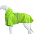 thumbnail image 2 of Mejora 1 sudadera con capucha para lluvia para perros., 2 of 3