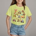 thumbnail image 2 of Godom Girls' Tees Short Sleeve Casual Crewneck Basic Tees Summer T Shirt, 2 of 4