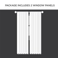 thumbnail image 6 of Home Essence Cyprus Slub Jacquard Sheer Window Curtain, 2 Panels, Green, 37''x84'', 6 of 6