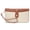 White-Brown, variant on Wristlet Wallets for Women Rfid Blocking Vegan Leather Card Phone Holder with 10 Card Slots 2 ID Window