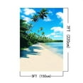 thumbnail image 2 of BSDHOME Polyester 5x7ft Backdrops Colorful Summer Sunshine and Beach Photographic Background for Photographer, 2 of 3