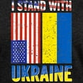 thumbnail image 3 of CafePress - I Stand With Ukraine Support Ukrainian Ame T Shirt - Womens Football Shirt, 3 of 4