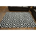 thumbnail image 4 of Rug Legend MONACO Polyester Shaggy Modern Contemporary 5x8 5x7 Rug P2887, 4 of 5