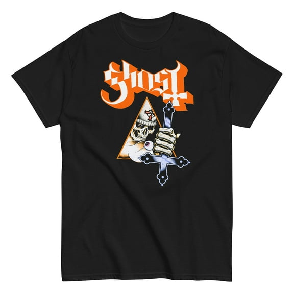 Ghost - Hands Up Unisex T-Shirt - Black - Small