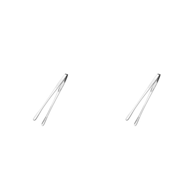 Pinza para alimentos Cateissary Acero inoxidable Amarillo/S 2piezas