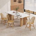thumbnail image 6 of Giantex 2-Piece Windsor Dining Chairs, Heavy-Duty Rubber Wood Kitchen Side Chairs, Natural, 6 of 8
