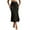 10-Black, variant on AUSDIOCA Long Skirts for Women High Waisted Solid Color Knit Fishtail Skirts for Summer or Spring