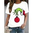 thumbnail image 1 of Halloween Ghost Print Girls' Short-Sleeve T-Shirt - Soft Comfortable Fabric, Machine-Washable Spring/Fall Top, Streetwear Casual Fit, Fashionable Design, Breathable Material, Must-Have For Fashionist, 1 of 7