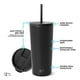 thumbnail image 2 of Vaso aislante moderno, sencillo, con tapa y pajita, 500 ml, 2 of 9