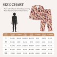 thumbnail image 4 of Balery rock music Skull record Conjunto de Pijama con Estampado para Mujer, Conjunto de Dos Piezas con Manga Larga, Ropa de Dormir Suave con Bolsillos, Pijamas Cómodos-XX-Large, 4 of 7