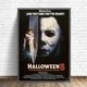 thumbnail image 1 of Póster de Michael Myers, pintura en lienzo de película de Halloween, arte de pared para dormitorio de niño, sala de estar imagen para, dormitorio, decoración del hogar, regalo, 1 of 4