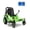 Green, variant on Blitzshark 12V Kids Zero Turn Mower Ride on,Soft Start & Smooth Stop ,Yellow