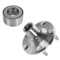 TRQ Front Wheel Hub & Bearing Kit LH or RH Side for Elantra Forte BHA65729